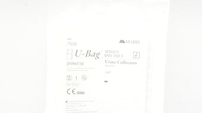 Briggs 7535 Mabis Healthcare U-Bag Single Specimen Urine Collectors Newborn (x)